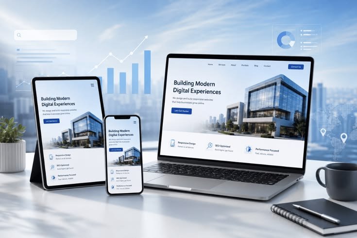 Corporate website and digital experience project